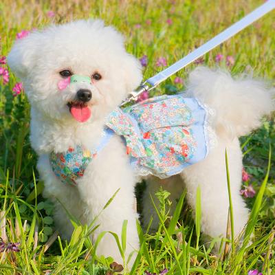 Dog leash, dog walking chain, small dog, Internet celebrity pet harness, teddy Pomeranian, Bichon puppy, dog leash